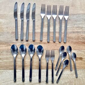 IKEA 365+ Flatware Ola Wihlborg (22 Pieces) Stainless Steel